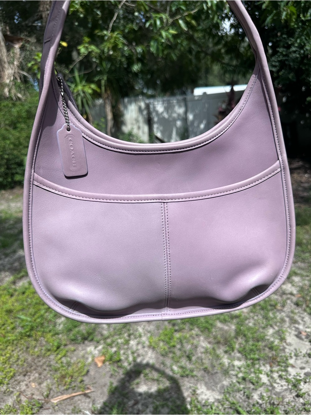 Coach Lavender Leather Ergo 9033